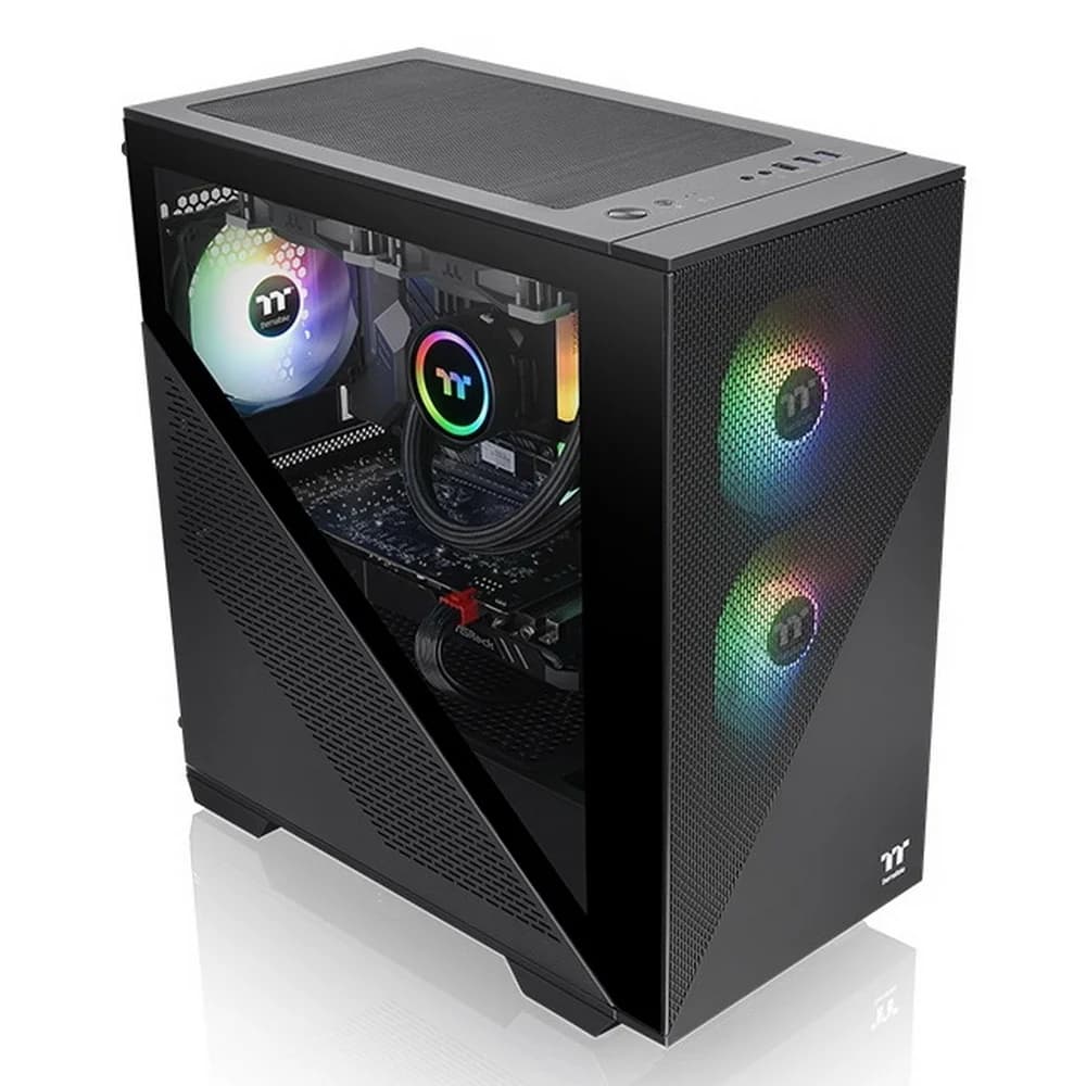 Divider 170 TG ARGB/Black CA-1S4-00S1WN-00 /Win/SPCC/Tempered Glass*1/120mm ARGB PWM Fan*2