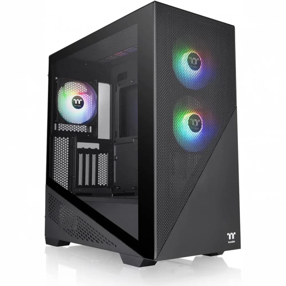Компьютерный корпус, Thermaltake, Divider 370 TG ARGB, CA-1S4-00M1WN-00, ATX/Micro ATX/Mini ITX, USB 3.2 (Gen 2) Type-Cx1/ USB 3.0x2, HD Audio x1, 2*3.5/ 5*2.5, Высота процессорного куллера до 170 м