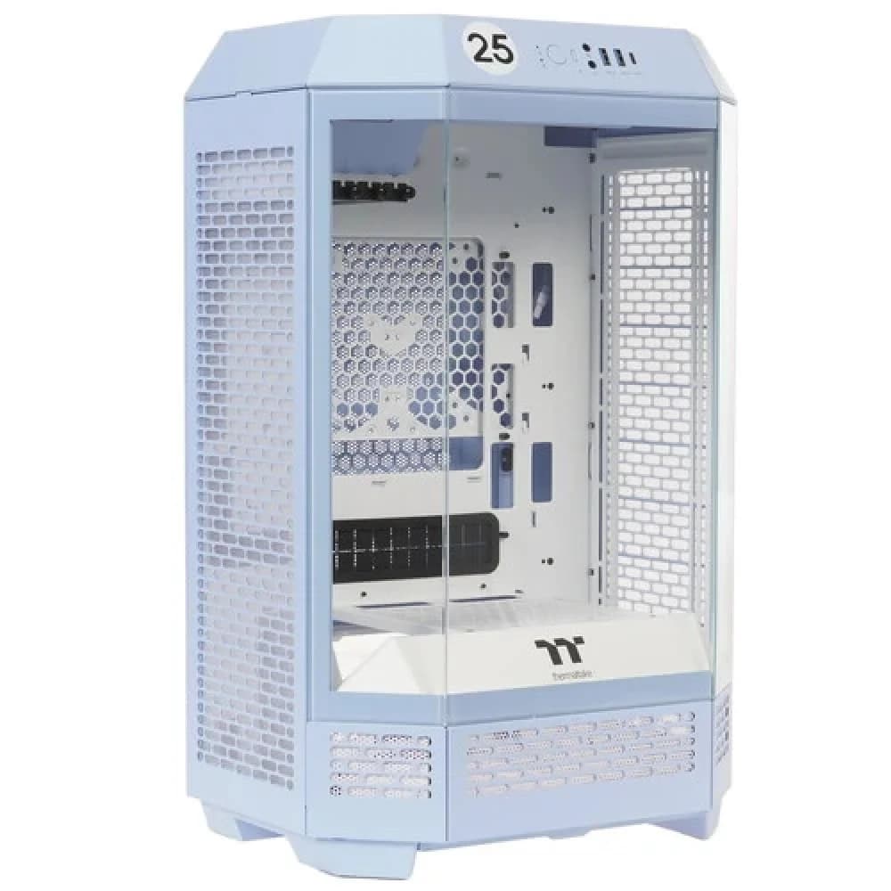 Корпус Thermaltake The Tower 300 Hydrangea без БП mATX 11x120mm 5x140mm 2xUSB3.0 1xUSB3.1 audio bott PSU
