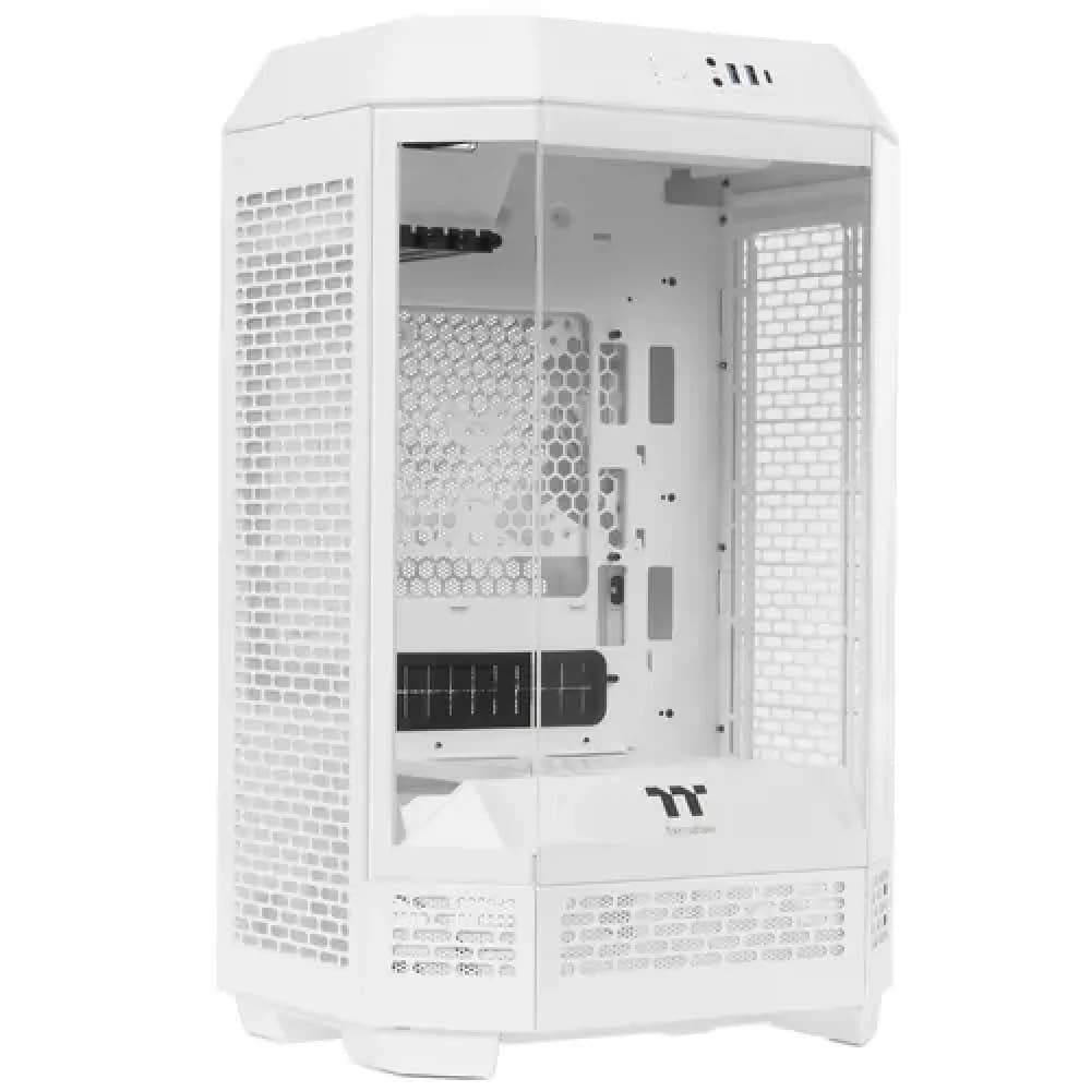 Корпус Thermaltake The Tower 300 Snow, Micro Tower, mITX, White, 3x3.5"/3x2.5"HDD, Mic+Audio