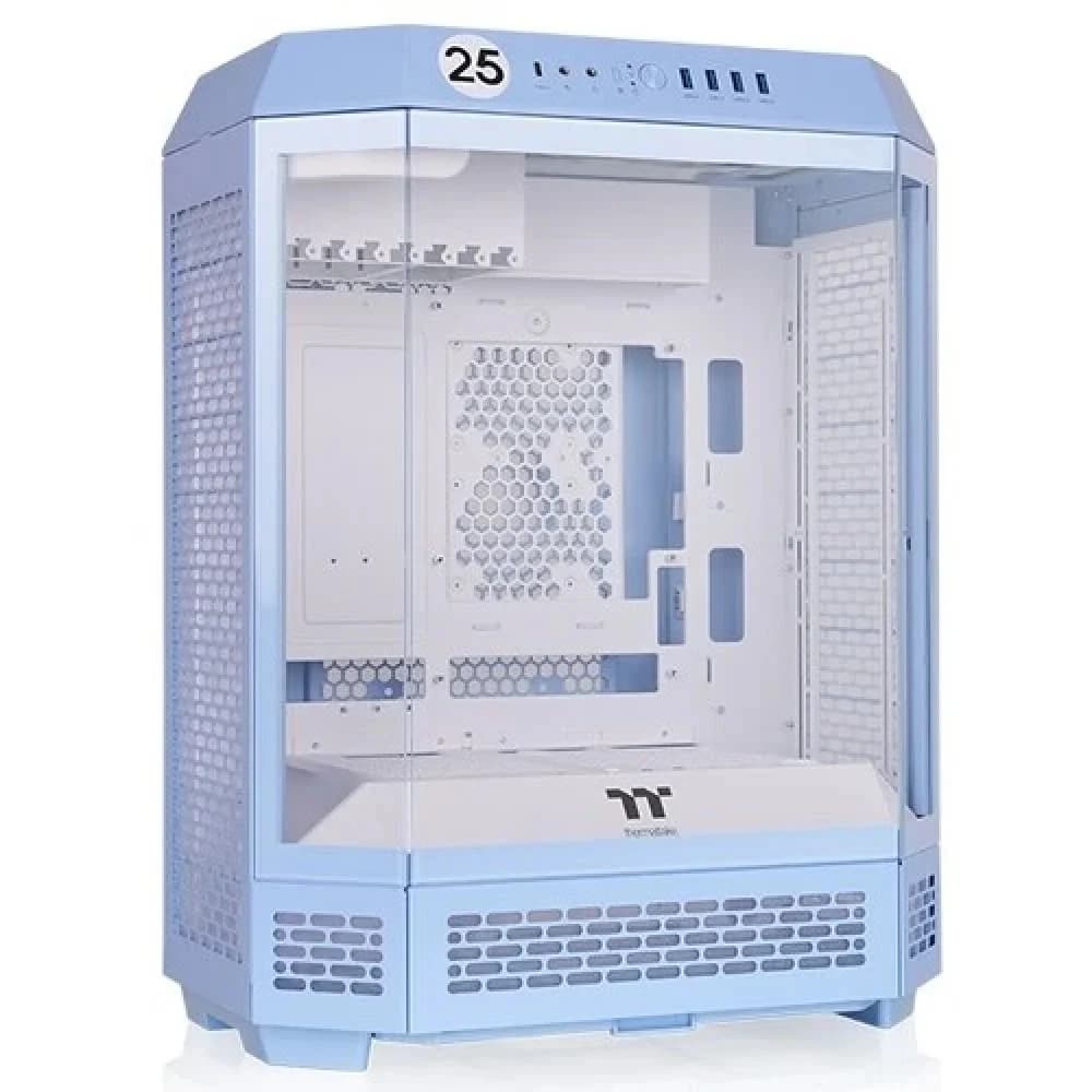 Корпус Thermaltake The Tower 600 Hydrangea голубой без БП ATX 11x120mm 5x140mm 4xUSB3.0 audio bott PSU