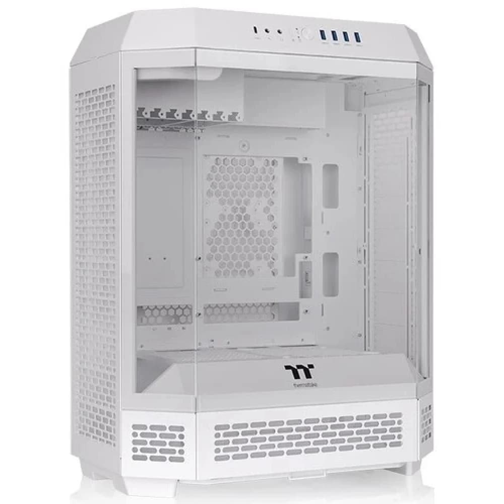 Компьютерный корпус, Thermaltake, The Tower 600 White, CA-1Z1-00M6WN-00, Mid Tower, ATX / M-ATX / M-ITX, Type-C*1, USB 3.0*4, HD+Audio*1, 2*140мм вентиляторы, Высота процессорного кулера до 210мм, Д