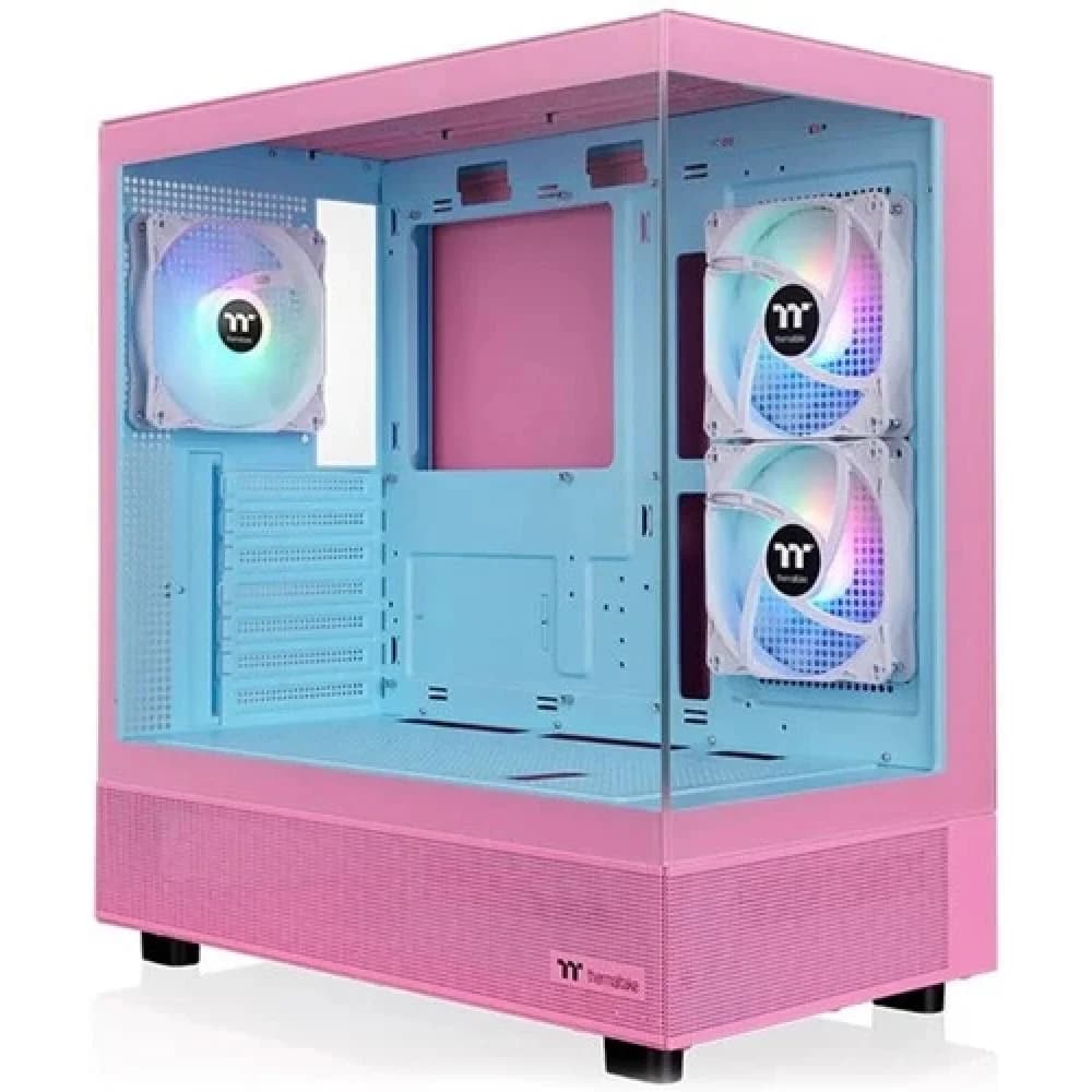 Компьютерный корпус, Thermaltake, View 270 Plus TG ARGB Bubble Pink, CA-1Y7-00MAWN-00, Mid Tower, ATX/M-ATX/Mini ATX, USB3.0*2, HD-Audio, 3*120мм ARGB Lite fan, Высота кулерного процессора 166мм, Дл