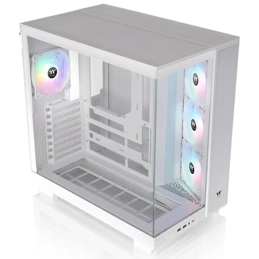 Корпус Thermaltake View 380 XL TG ARGB белый без БП E-ATX 2x120mm 2xUSB3.0 1xUSB3.1 audio bott PSU