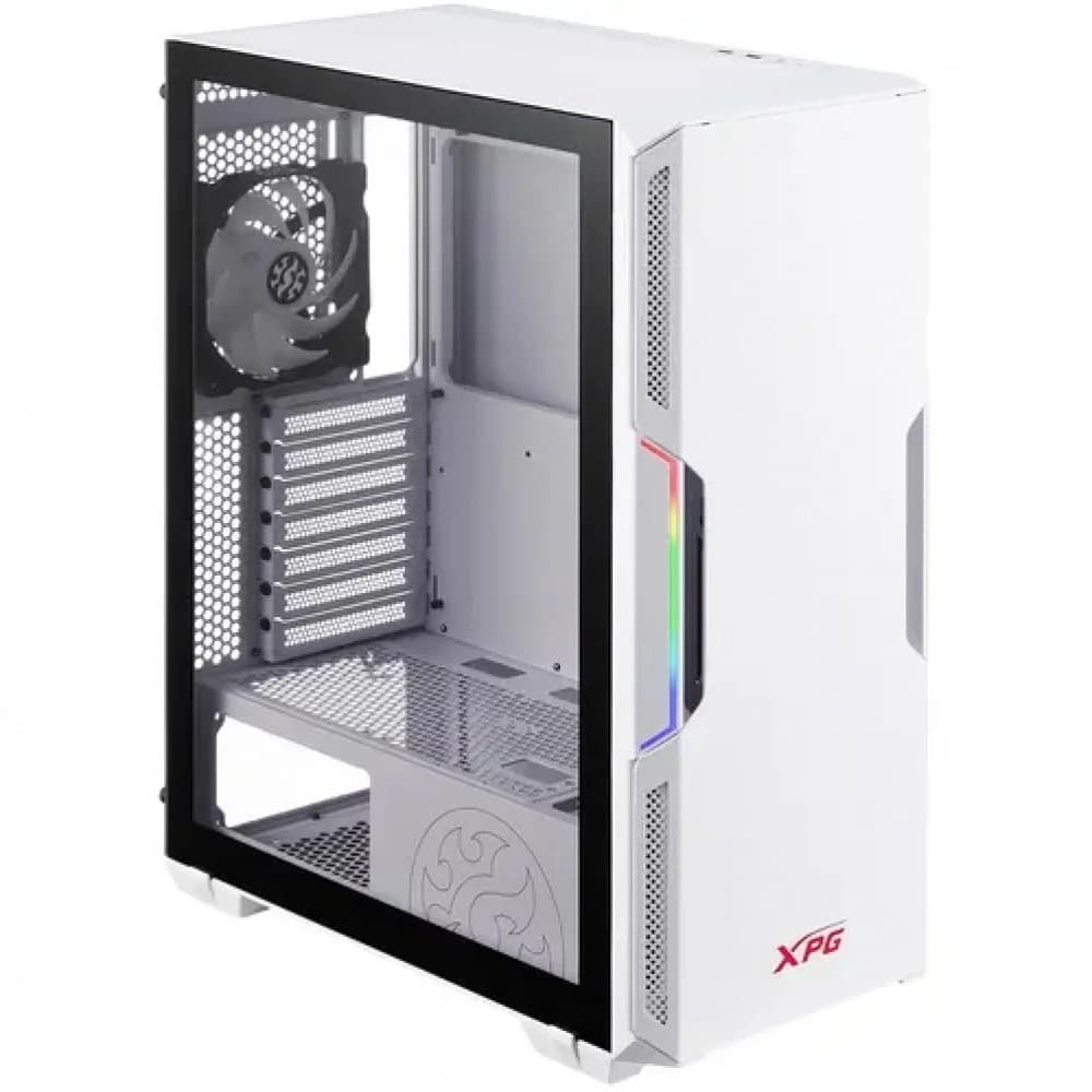 Компьютерный корпус, XPG, Starker STARKER-WHCWW, Mini-ITX, Micro-ATX, ATX, 2*USB 3.0, HD-Audio+Mic, 1*LED Control Button, 1*XPG VENTO 120, 1*XPG VENTO 120 ARGB, Высота процессорного кулера до 165мм,