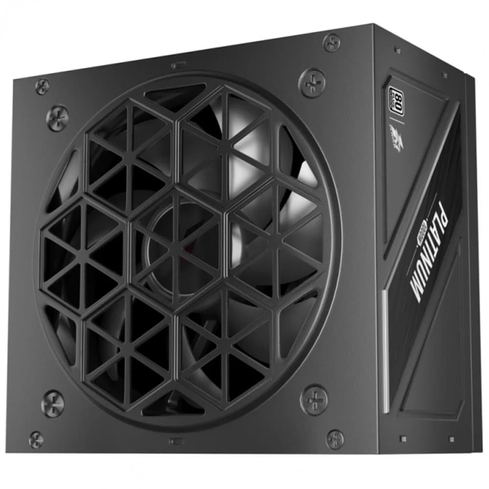 Блок питания ATX 1000W 1Stplayer NGDP1000, Platinum, 24+4/20+4+8/24+8+8, 12cm, 4x6+2p PCI-E, Black