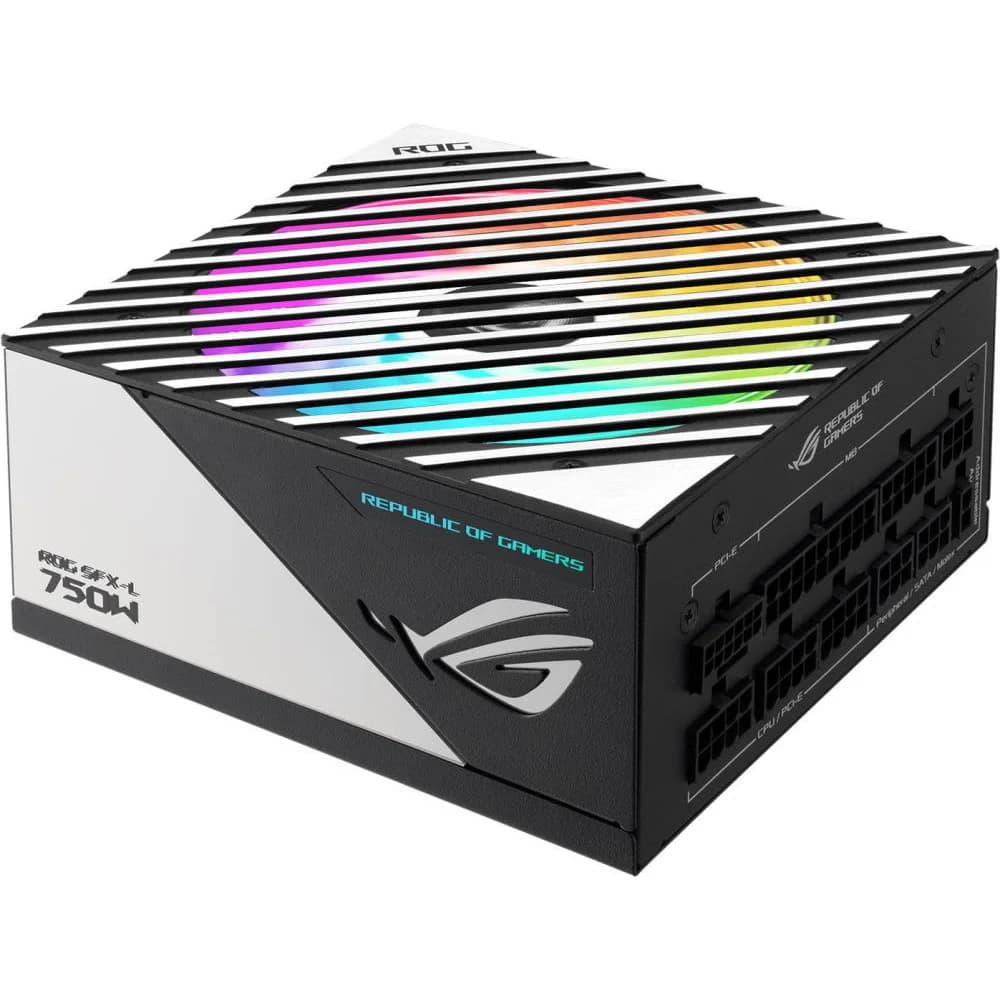 Блок питания ASUS ROG-LOKI-750P-SFX-L-GAMING, 750W, full modular PSU, ARGB-Illuminated Fan, 80 PLUS Platinum