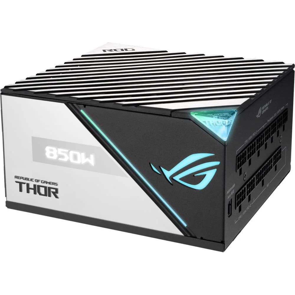 Блок питания ASUS ROG-THOR-850P2-GAMING, 850W/ATX12V/13.5cm/EU/80+Platinum, Full modular, ROG-THOR-850P2