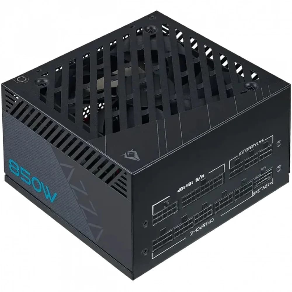 Блок питания Azza ATX 850W PSAZ-850GM Gen.5 80+ gold (20+4pin) APFC 120mm fan 9xSATA Cab Manag RTL