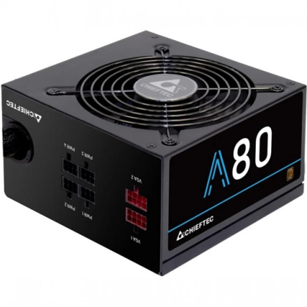 Chieftec PSU CTG-750C 750W EPS12 Cab Manag 85+ 230V Retail 12cm Fan APFC (20+4),4+8p, Mod 2(3xSATA), 2(2xMolex+Floppy),2(6+2), 230V Only