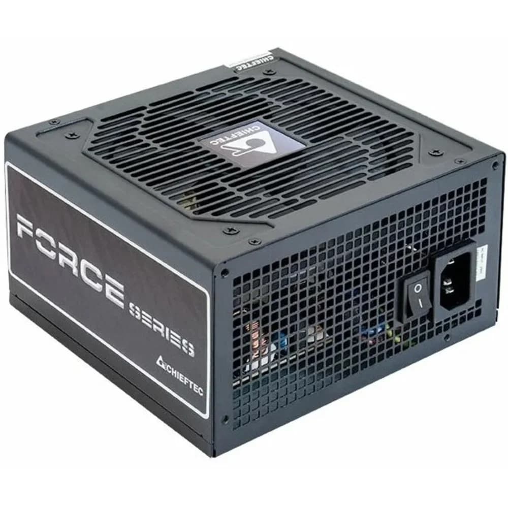 Chieftec PSU CPS-650S 650W FORCE ATX2.3 APFC 85+ 240V RTL 12cm Fan Active PFC 20+8+4p 24+8p 24+8p 6xSATA 3xMolex+FDD Efficiency >80%