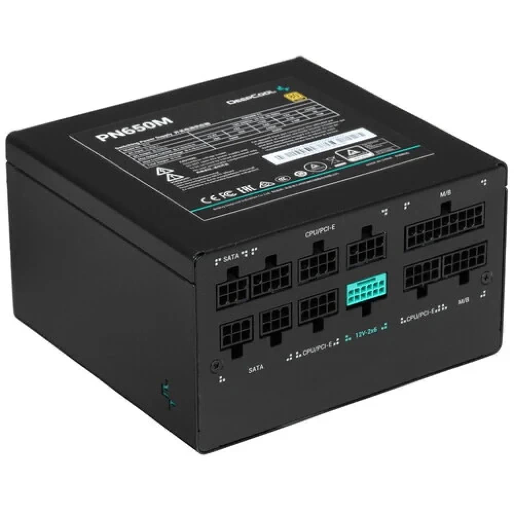 Блок питания DeepCool PN650M 650W Black (R-PN650M-FC0B-EU)