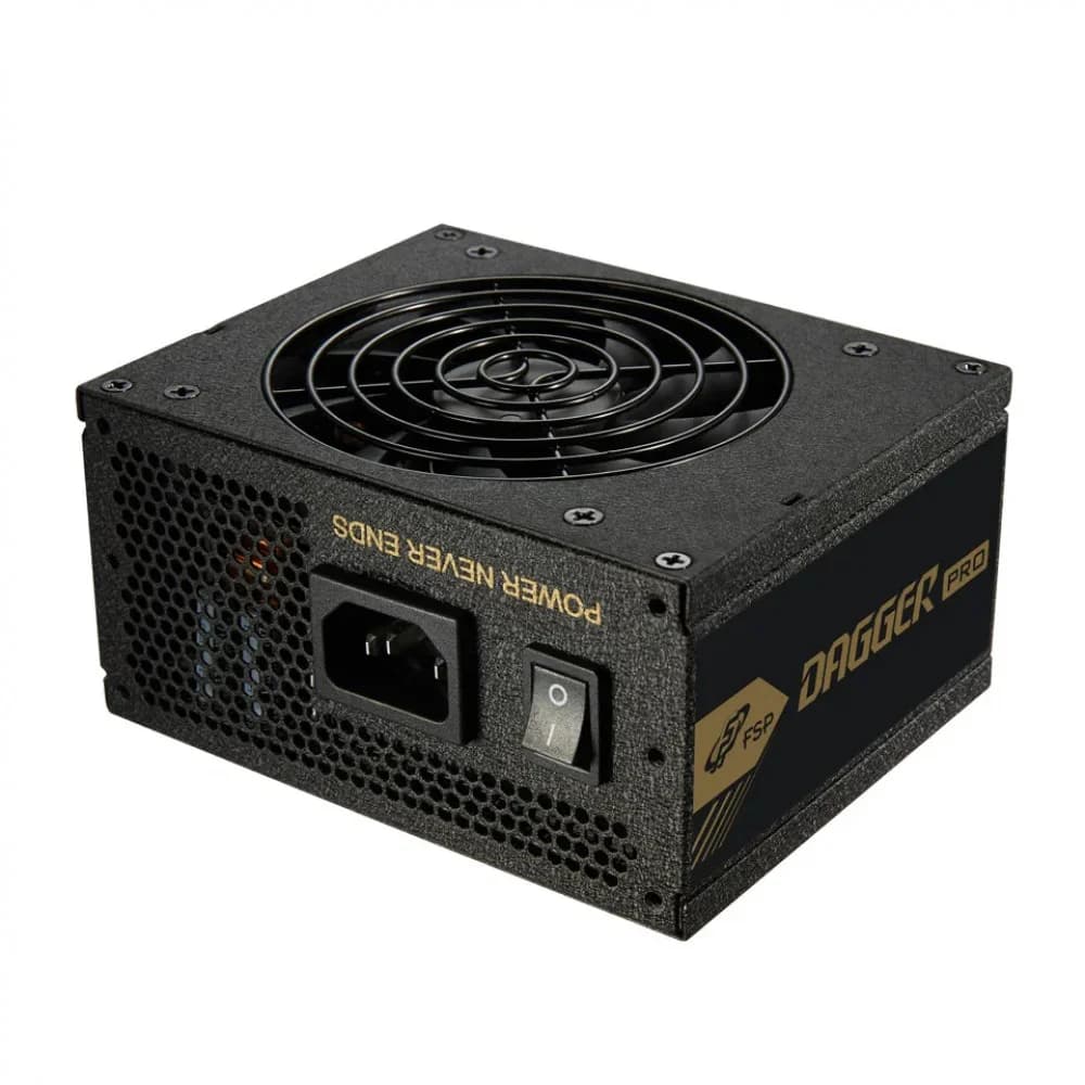 БП FSP DAGGER PRO 850W, SDA2-850, 850W, 80 PLUS Gold, Full Modular, compliant with SFX12V V3.3, PCIe 5.0,Black,Retail