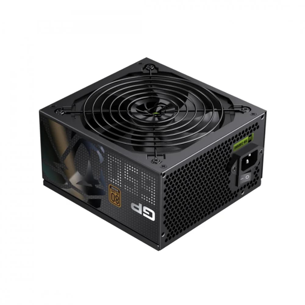 Блок питания, Gamemax, GP 650B, 2124-0650R0065, 650W, Bronze+, APFC, 20+4 pin, 1*4+4pin, 5*Sata, 3*Molex, 2*PCI-E 6+2 pin, Modular, Вентилятор 14см, 160*150*85 см, Черный