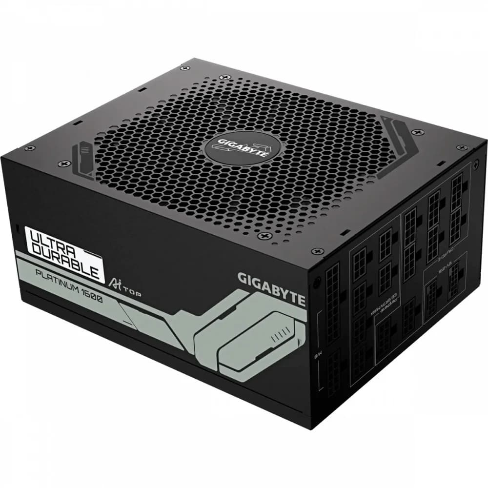 Блок питания Gigabyte ATX 1600W GP-UD1600PM PG5 Gen.5 80+ platinum (20+4pin) APFC 120mm fan 16xSATA Cab Manag RTL
