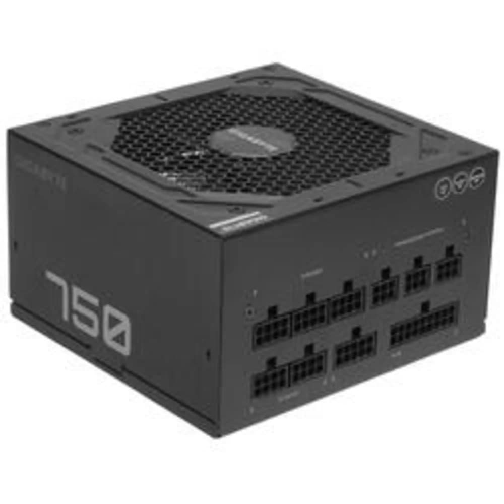 Блок питания Gigabyte ATX 750W GP-P750GM 80+ gold (24+4+4pin) APFC 120mm fan 8xSATA Cab Manag RTL