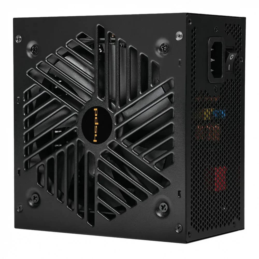 Блок питания/ Power Supply HSPD, 1200W 80+ Gold (ATX, 2.52, Full modular, 1x24(20+4)pin 600mm, 2xCPU 8(4+4)pin 700mm, 2xPCIe*2 8(6+2)pin 600+150mm, 2xSATA*3 500+150+150mm, 1xMOLEX*3 500+150+150mm ,
