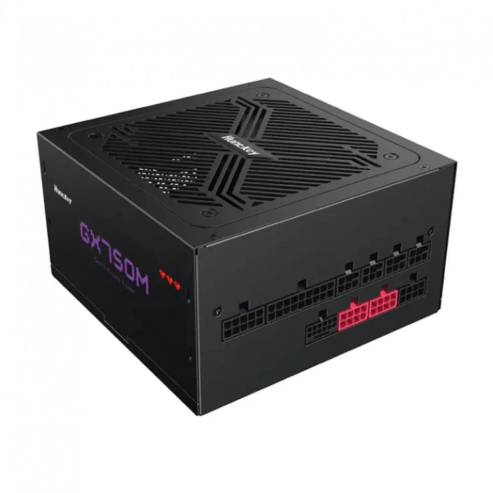 Блок питания Huntkey GX750M, 750W, 12cm HYB Fan, Active PFC, 80+Gold, ATX