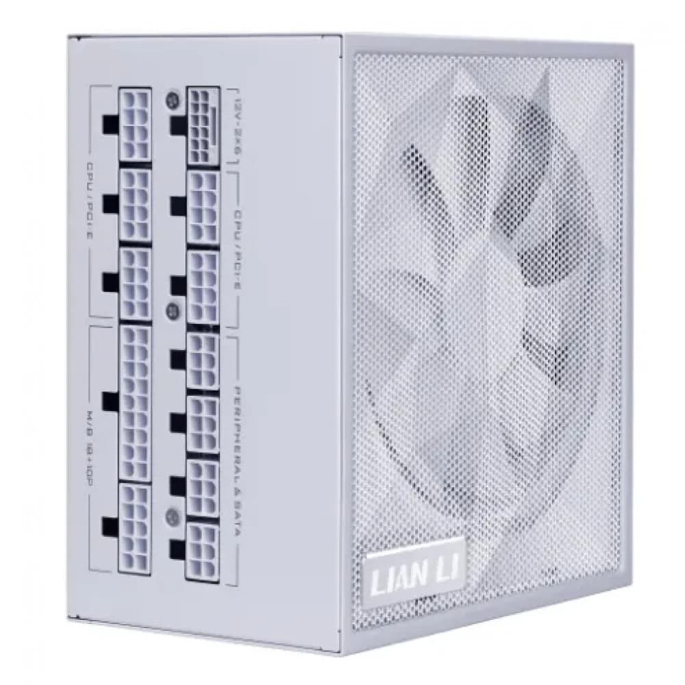 Блок питания Lian Li SX1200P WHITE 1200W Full Modular, 80+ PLATINUM, КПД 94% G9P.SX1200P.W000.EU