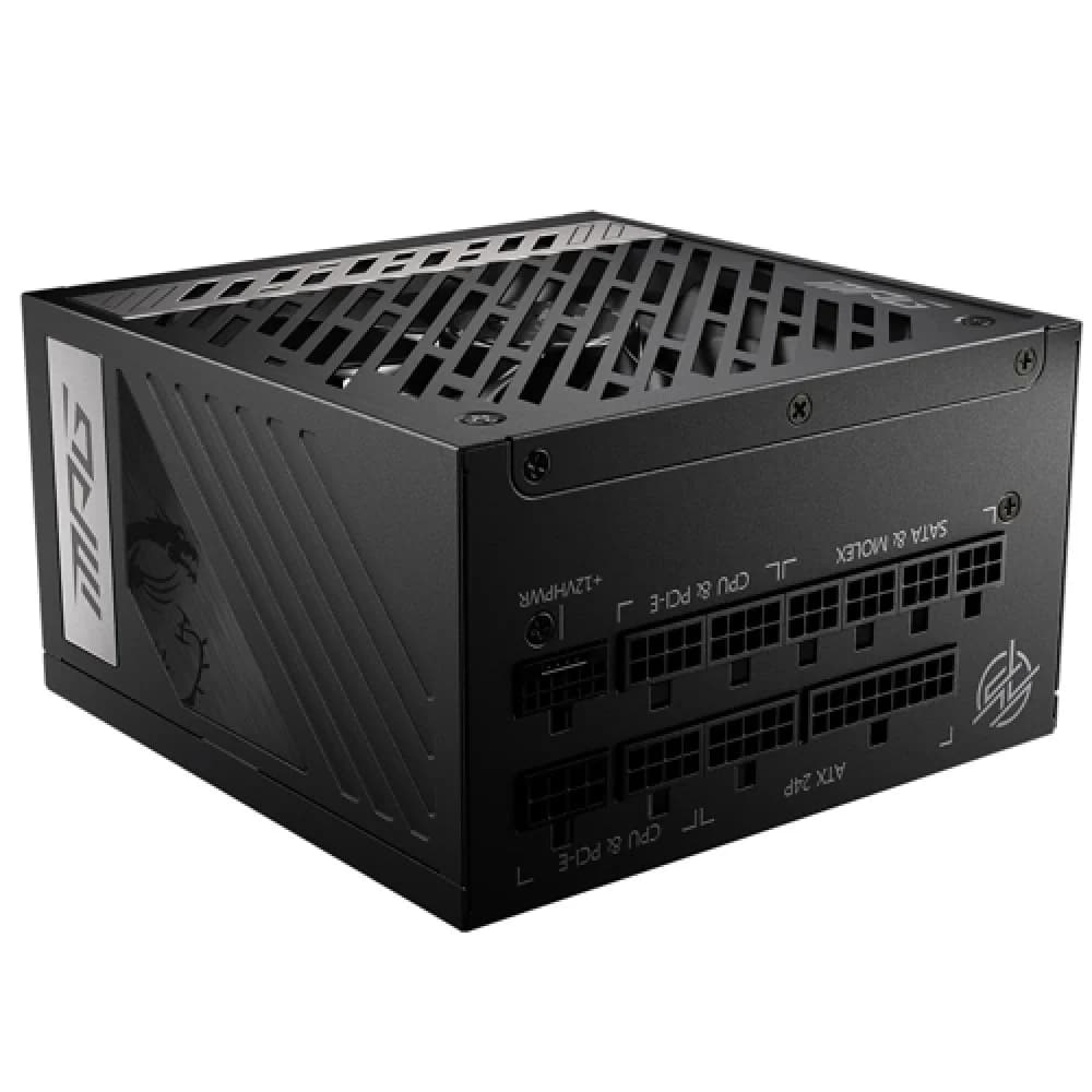 MSI MPG A850G PCIE5, 850W, Intel ATX 12V, APFC, 13.5cm Fan, 80+ Gold, Fully-Modular, Retail