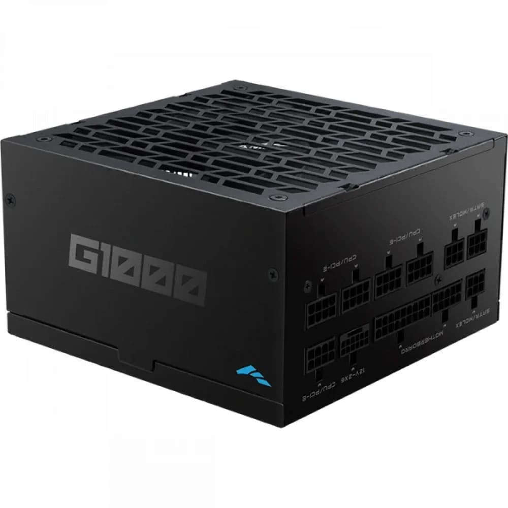 Блоки питания/ Power Supply SAMA G1000 Black (HAT-1000yzB1G), 1000W 80+ Gold (ATX, 3.1, PCIe 5.0, Full modular, 1x24(20+4)pin mesh 550mm, 2xCPU 8(4+4)pin 700mm, 3xPCIe*2 8(6+2)pin 600mm, 1x12VHPWR P