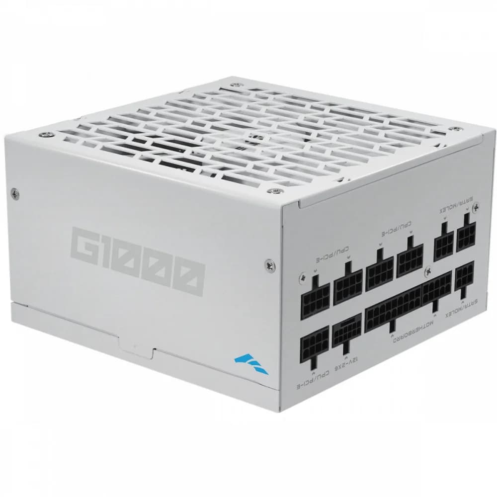 Блоки питания/ Power Supply SAMA G1000 White (HAT-1000yzB1G), 1000W 80+ Gold (ATX, 3.1, PCIe 5.0, Full modular, 1x24(20+4)pin mesh 550mm, 2xCPU 8(4+4)pin 700mm, 3xPCIe*2 8(6+2)pin 600mm, 1x12VHPWR P