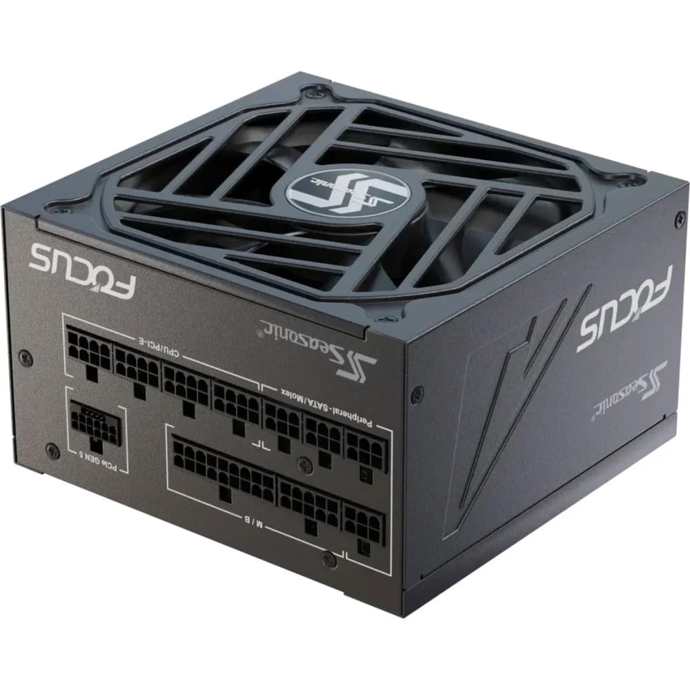 Блок питания Seasonic ATX 750W FOCUS GX-750 80+ gold 24pin APFC 135mm fan 10xSATA Cab Manag RTL