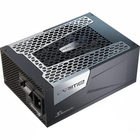 БП ATX 1600W Seasonic Prime TX-1600 ATX 3.0, Titanium,24+4/24+4+8/24+4+8+8,13.5cm,6x6+2p+2x16p PCI-E