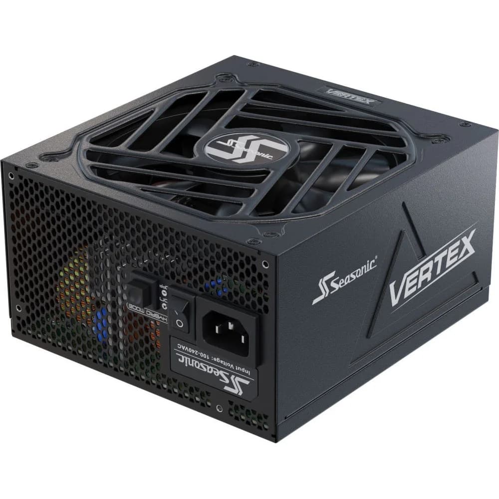 Блок питания ATX 1000W Seasonic Vertex PX-1000, Platinum, 20+4/20+4+8/24+8+8, 13.5cm, 3x6+2p PCI-E