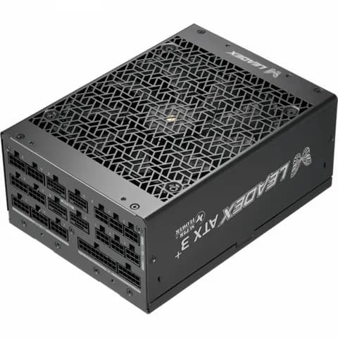 блок питания 2800 Ватт/ Power Supply Super Flower Leadex Titanium ATX 3.1, 2800W, ATX, 140mm, 16xSATA, 6xPCI-E(6+2), 4+4-pin CPU, 4x12V-2x6, APFC, 80+ Titanium, Full Modular