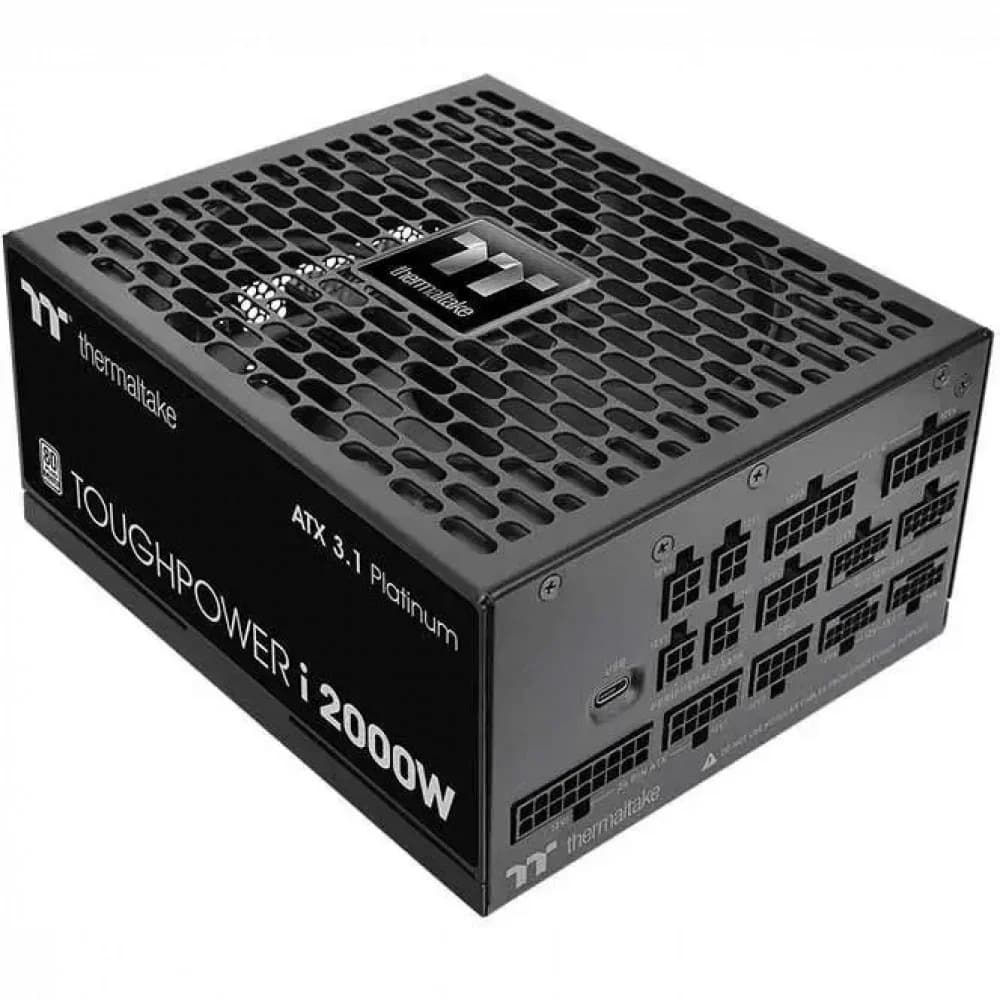 Блок питания Thermaltake ATX 2000W Toughpower i Gen.5 80+ platinum 24pin APFC 140mm fan color LED 16xSATA Cab Manag RTL