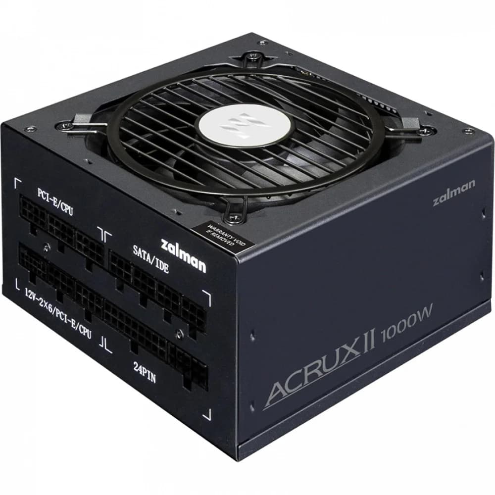 Блок питания Zalman ATX 1000W ZM1000-ARX2 80+ platinum (20+4pin) APFC 135mm fan 12xSATA Cab Manag RTL