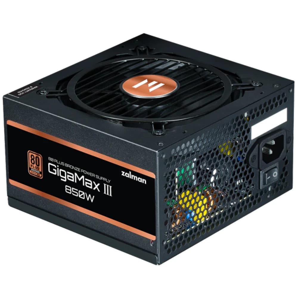 Zalman ZM850-GV3, 850W, ATX12V v3.0, Gen 5.0, APFC, 12cm Fan, 80+ Bronze, Retail