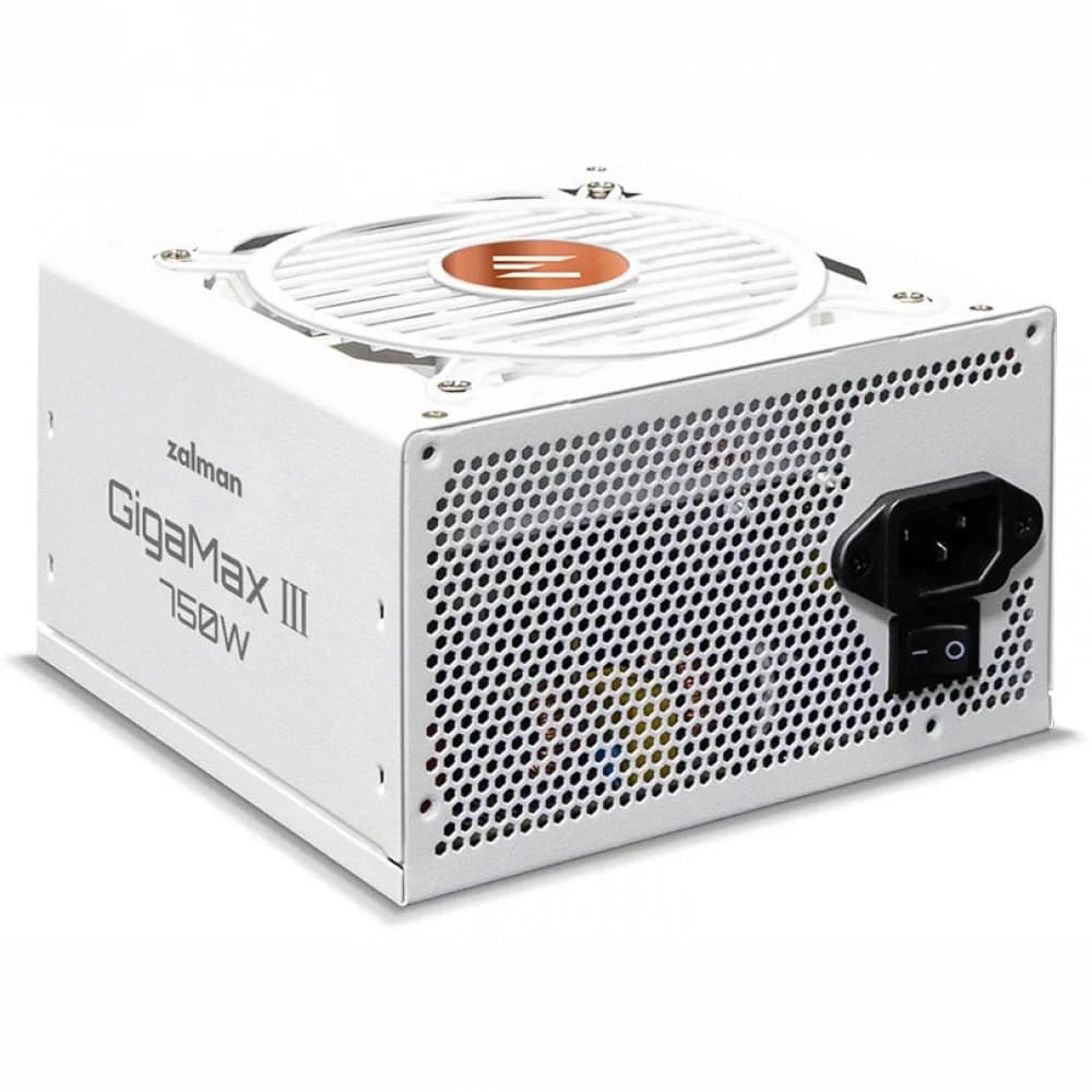 Блок питания Zalman ATX 750W ZM750-GV3 Wh 80+ bronze 24pin APFC 120mm fan 5xSATA RTL