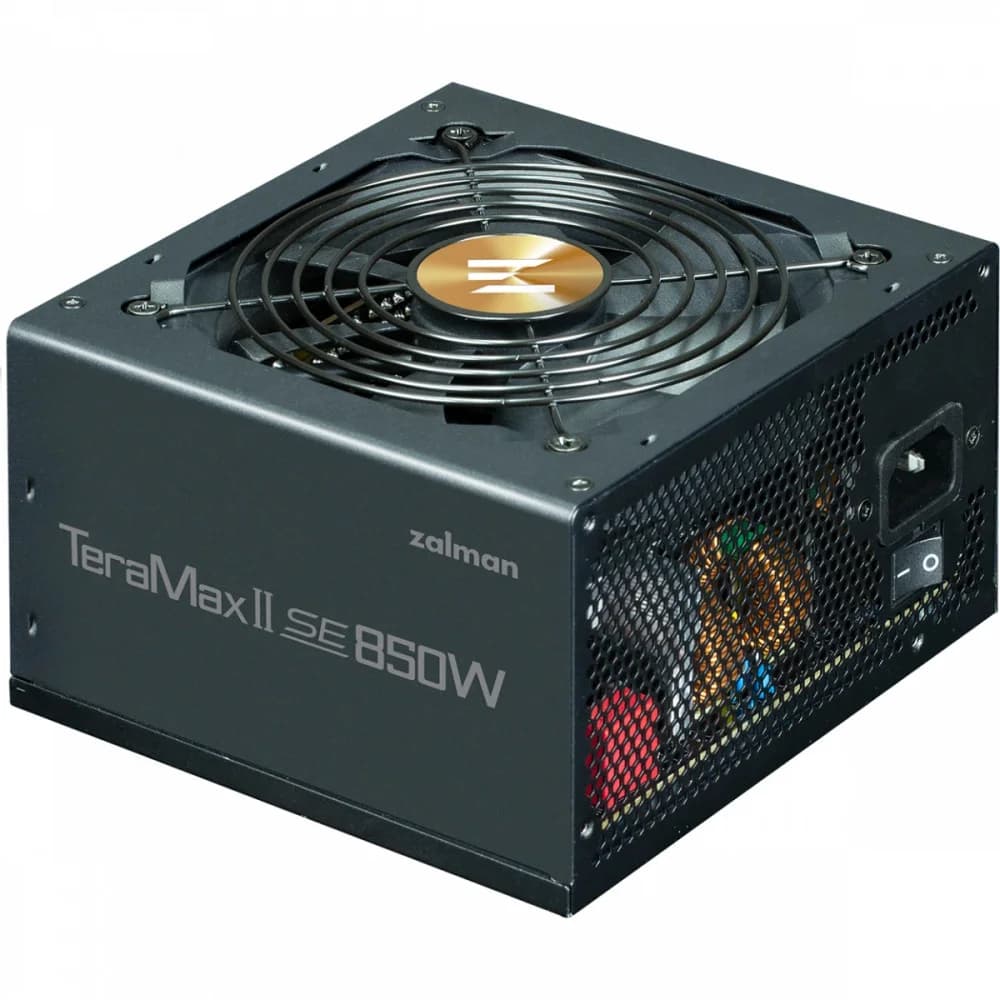 Блок питания Zalman ATX 850W ZM850-TMX2SE Gen.5 80+ gold 24pin APFC 120mm fan 12xSATA Cab Manag RTL