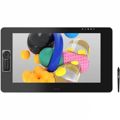 Графический планшет, Wacom, Cintiq Pro 24 touch (DTH-2420), Разрешение 3840 x 2160 (4K UHD), Чувствительность к нажатию 8192, Интерфейс USB-С и HDMI, Размер 677*394*47 мм, Чёрный
