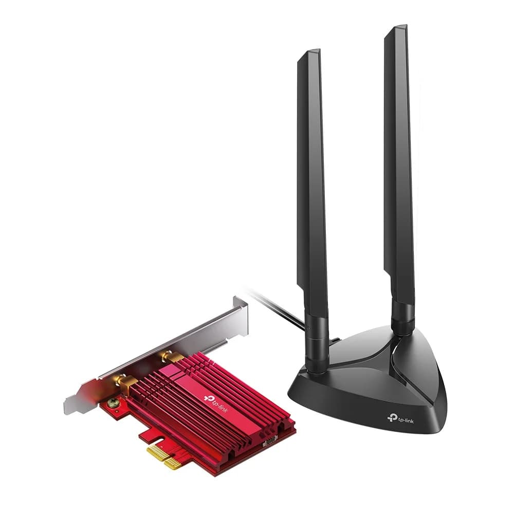 Сетевой адаптер, Tp-Link, Archer TXE75E, 802.11a/b/g/n/ac/ax, AXE5400 , 2,4 ГГц/5 ГГц/6 ГГц..