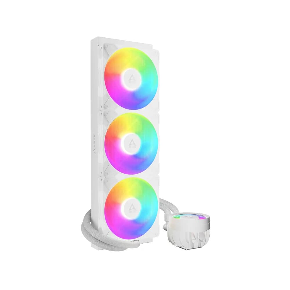 Водяное охлаждение ARCTIC Liquid Freezer III Pro 420 A-RGB(White), ACFRE00189A, S1851/1700/AMD4/5