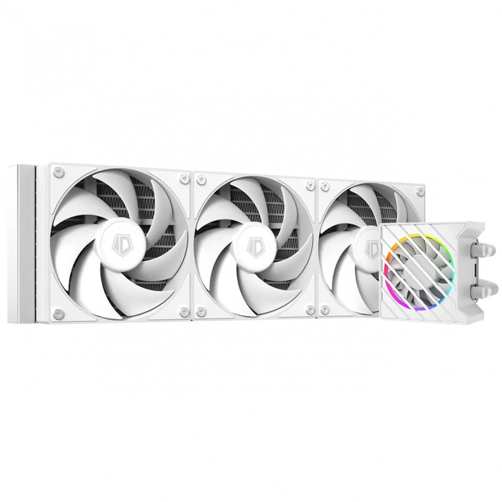 Система водяного охлаждения ID-Cooling Dashflow 360 XT Lite Wh Soc-AM5/AM4/1151/1200/2066/1700 4-pin 16-34dB Al+Cu 350W LED Ret
