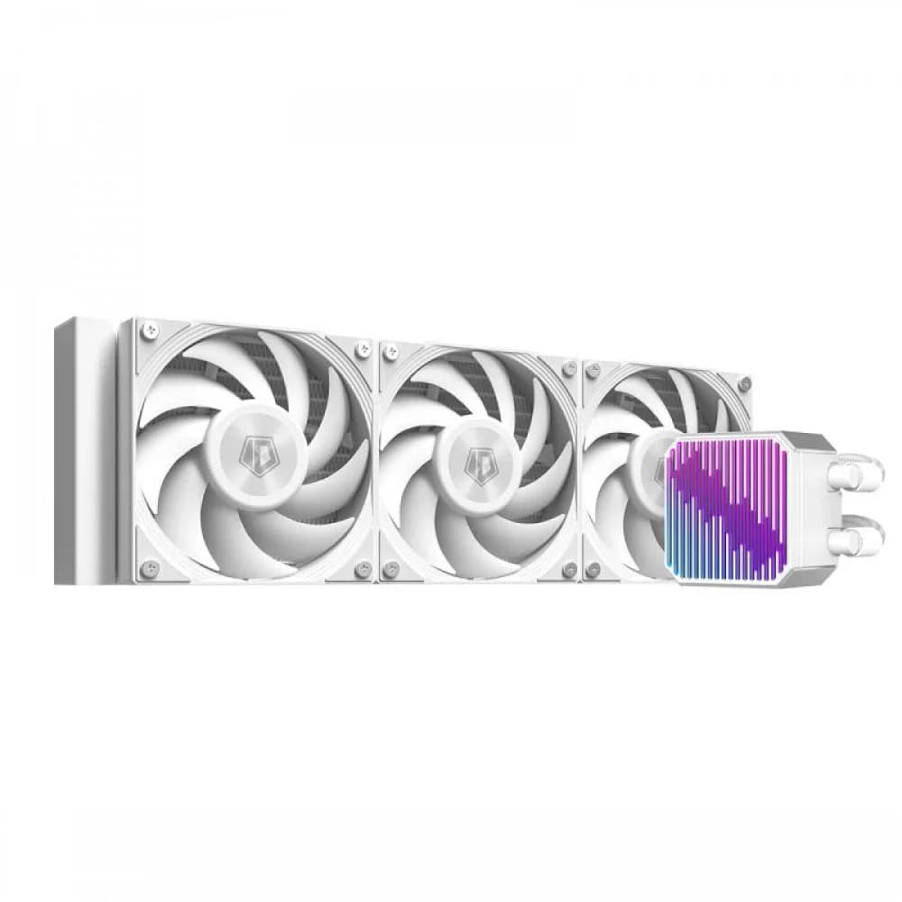 СЖО ID-Cooling DX360 Max Black,S115X/1200/1700/1851/AM4/AM5,350W,3x12cm,3+4pin,300+2150rpm,32.5dB