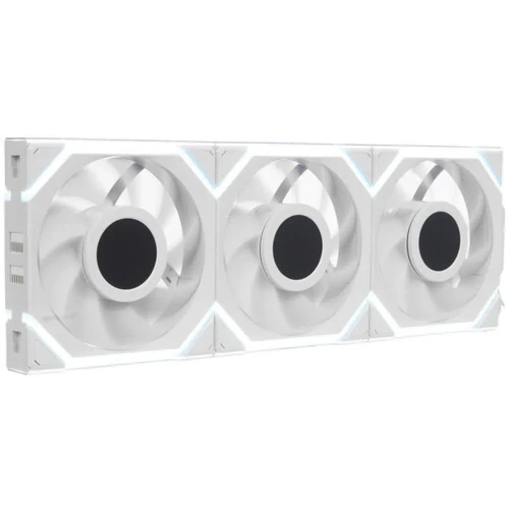 Комплект вентиляторов для корпуса Lian Li Uni Fan SL Wireless LCD 120 ARGB, 3x12cm, White
