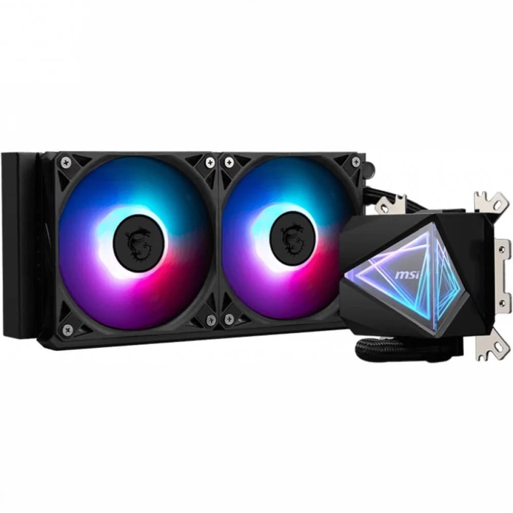 Жидкостная система охлаждения MSI MAG CORELIQUID I240 2x ARGB Gen2 Fan, ARGB Gen2 Block, Color Box