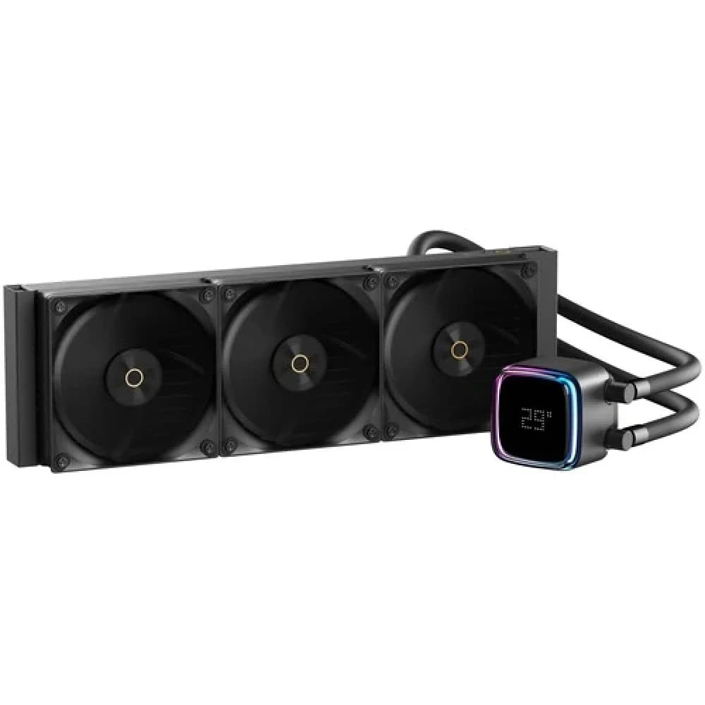 Жидкостная система охлаждения Ocypus Вентилятор Cooler Iota L36 BK ARGB Black 300W/ All Intel/ AMD AM*/ Digital display / Screws