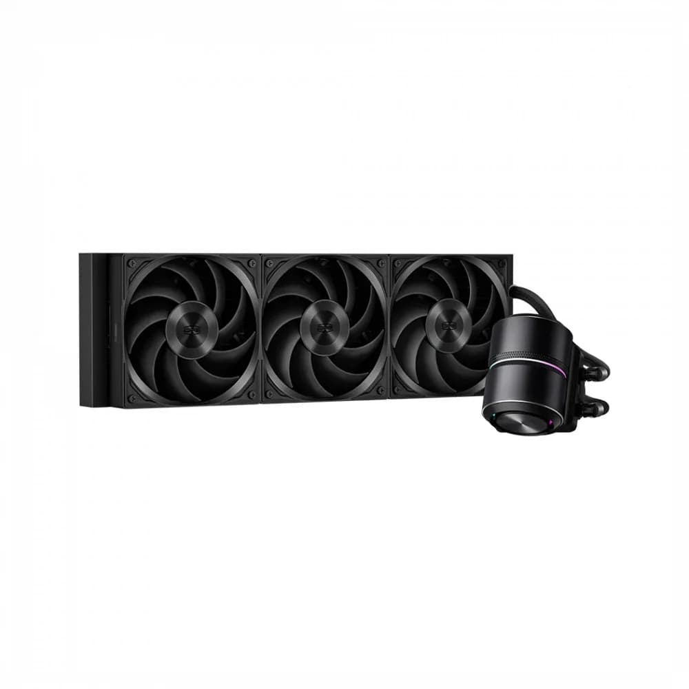 Водяное охлаждение для CPU PCCooler DE360 PRO BK TDP 300W, 3x120mm Fans, 4-pin PWM, LGA Intel 115X/1200/1700/1851/20XX, AMD AM4/AM5 Black DE360 PRO BK