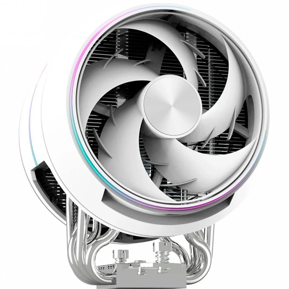 Устройство охлаждения(кулер) Zalman ZET5 ARGB Soc-AM5/AM4/1200/1700/1851 белый 4-pin 16-30.4dB Al+Cu 200W 970gr Ret (ZET5 WHITE)