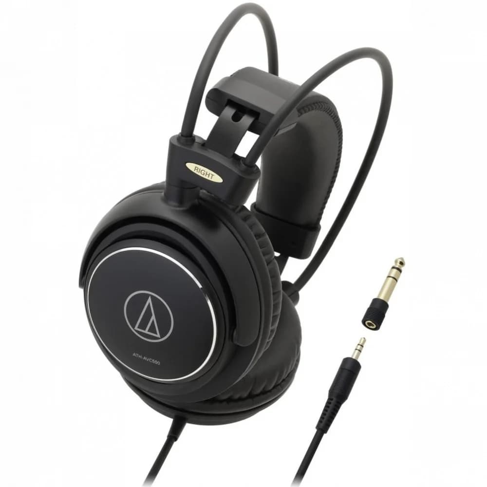 Наушники мониторные Audio-Technica ATH-AVC500 3м черный проводные оголовье (15118254)