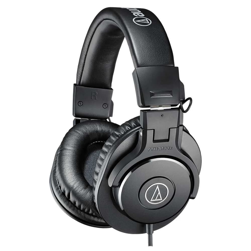 Наушники мониторные Audio-Technica ATH-M30X 3м черный проводные оголовье (15116965)