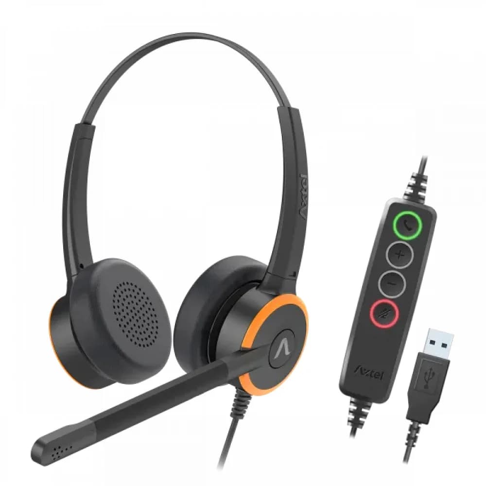 AXTEL Гарнитура Prime UC Stereo USB-A