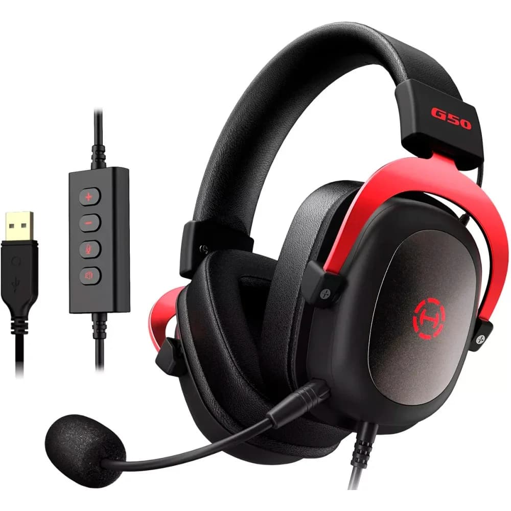 Гарнитура Edifier G50, 20Hz-20kHz, USB, Black