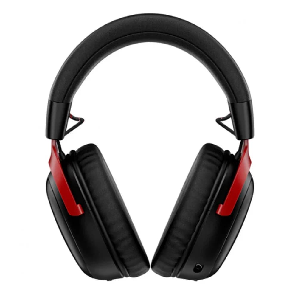 Гарнитура, HyperX, A59Z0AA, Cloud III S Wireless, Микрофон съёмный гибкий, Динамики 53 мм, 64 Ом, 20-20000 гц, Беспроводные, Чёрный-Красный